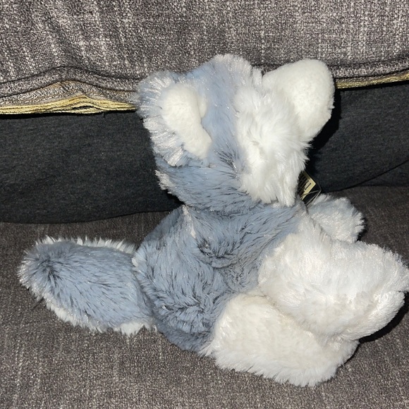 WEBKINZ Ganz HUSKY RETIRED HM120 w/hang & but Tag No Code plush stuffed animal - Picture 8 of 13
